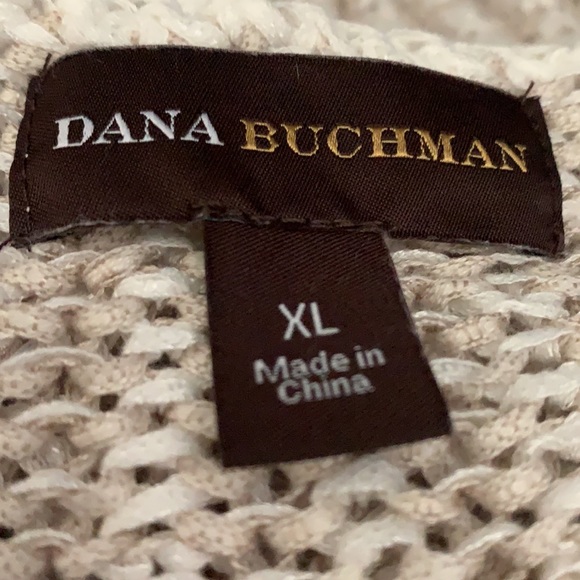 Dana Buchman Tunic Sweater Tan Size XL - Picture 8 of 10